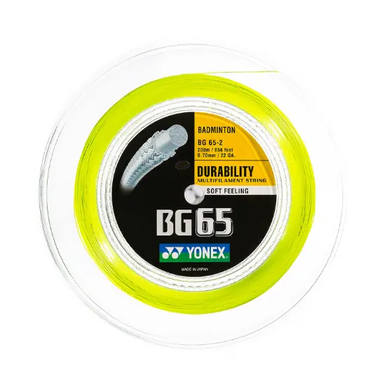 Yonex Bg65 200m Geel