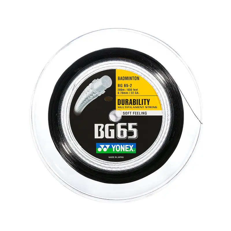 Yonex Bg65 200m Zwart