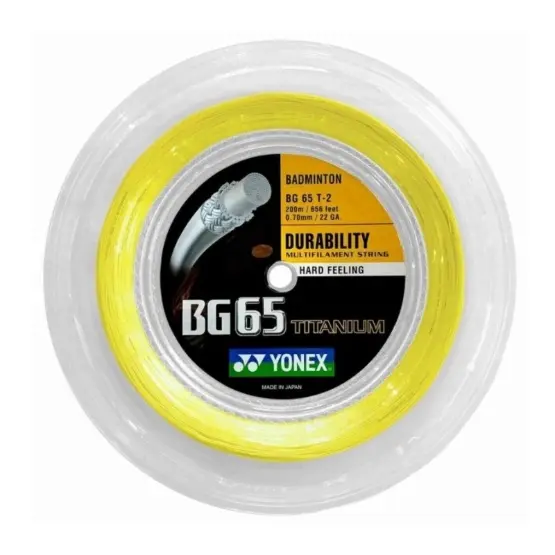 Yonex Bg65ti 200m Geel